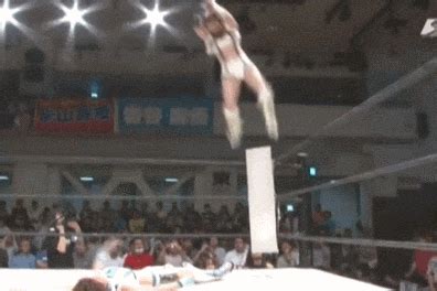 women wrestling gif